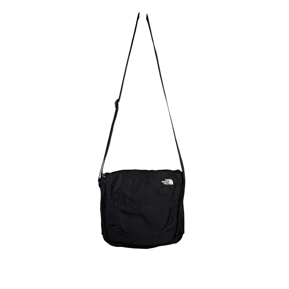 The North Face Black Crossbody Messenger Shoulder Bag Travel Organizer